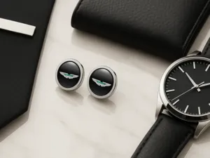Aston Martin Novelty Cufflinks Modern Design Universal Max